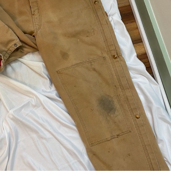 Carhartt Weathered Duck insulated Overalls - Picture 10 of 15